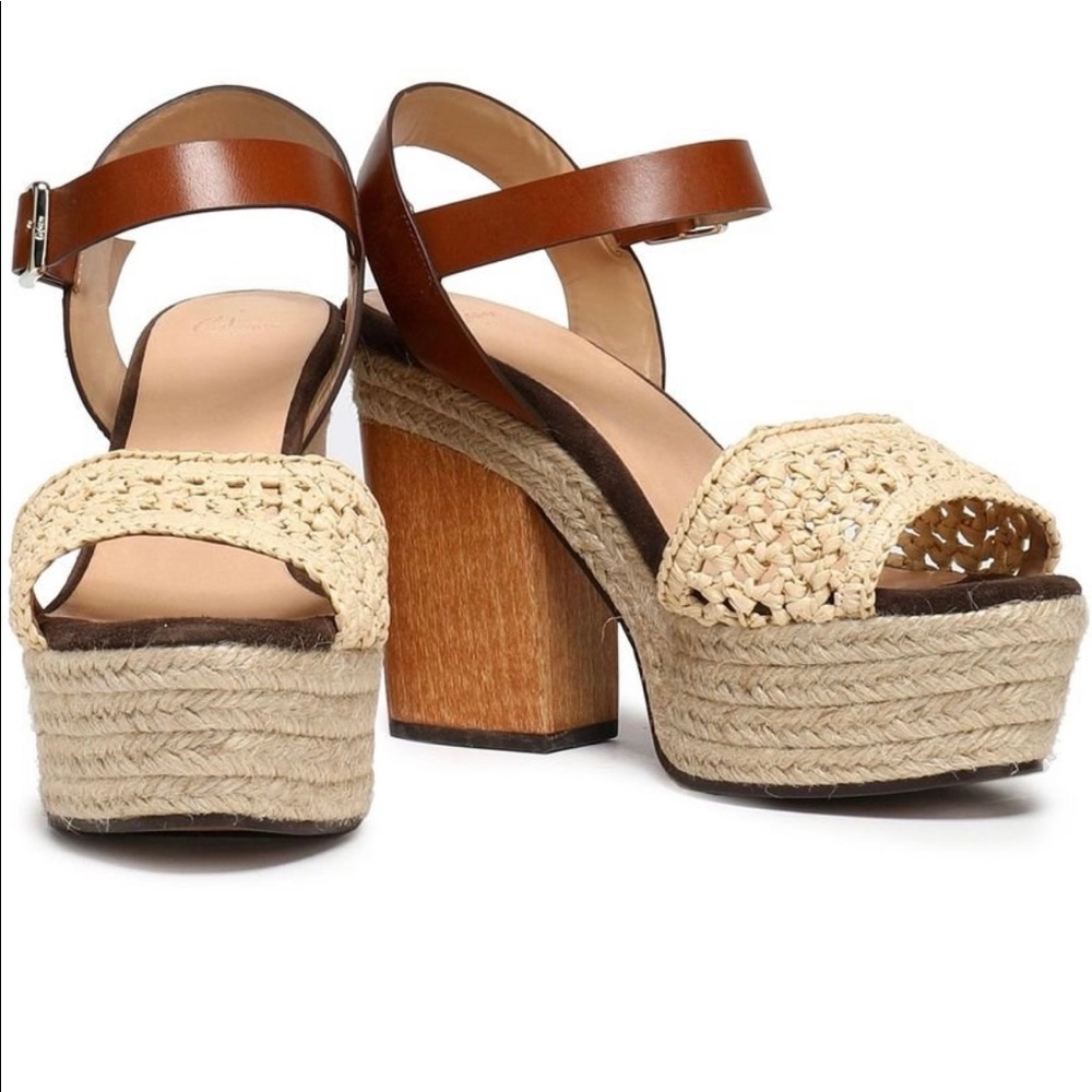Castañer platform sandals in box